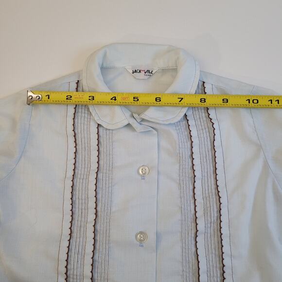 Vintage Jack & Jill Togs Toddler 3-Piece Velvety Suspender Outfit Set Skirt 2T - Picture 15 of 16